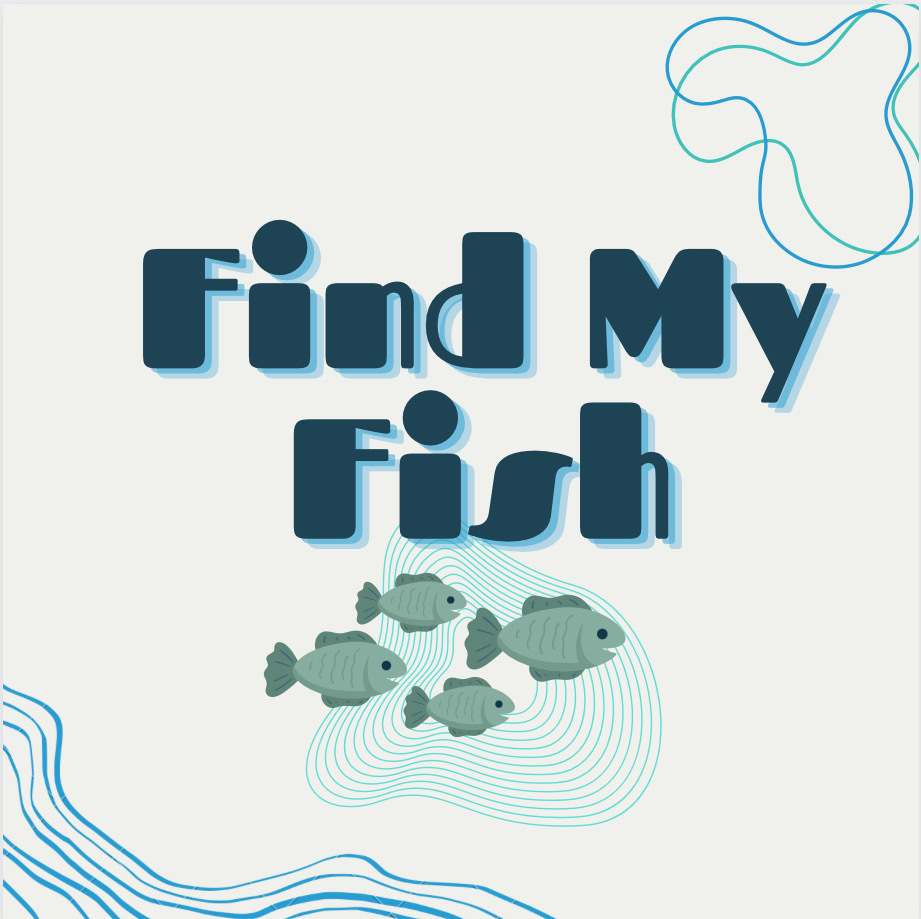 find my fish logo